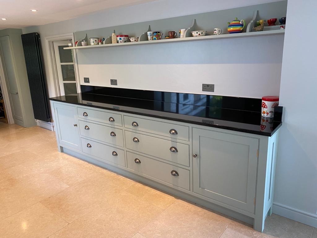 Cottage renovation kitchen in Gloucestershire