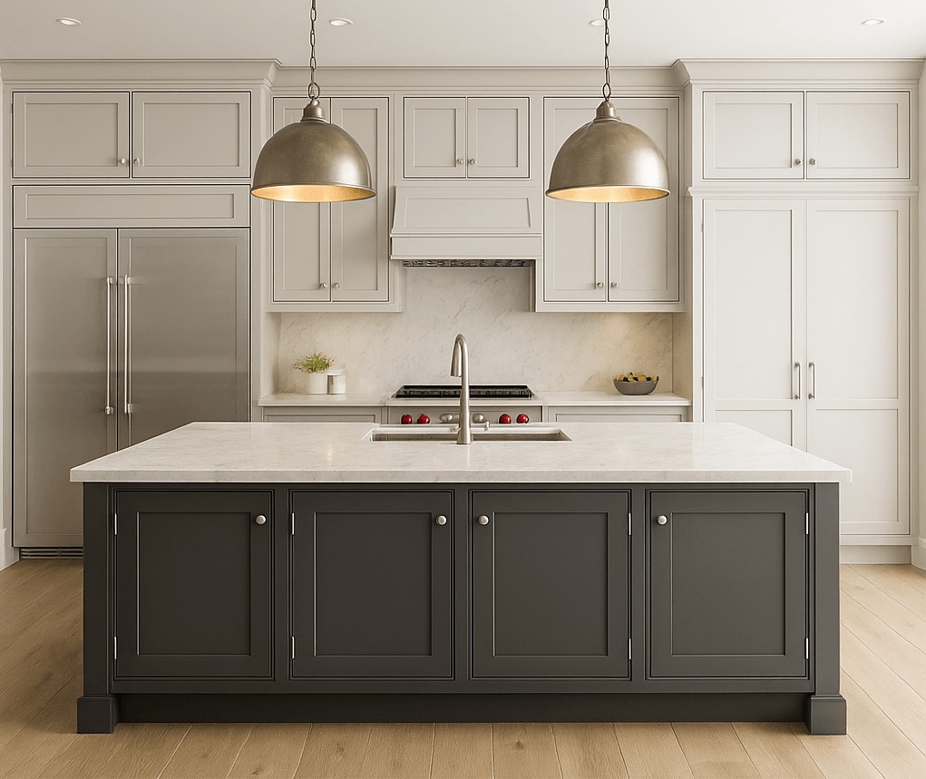 Kitchen layout for cost example